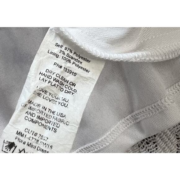 Show Me Your Mumu Flora Spacey Lacey White Mini Dress Womens Size S - Picture 7 of 8
